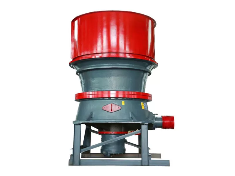 Yksisylinterin hydraulinen kartiomurskain